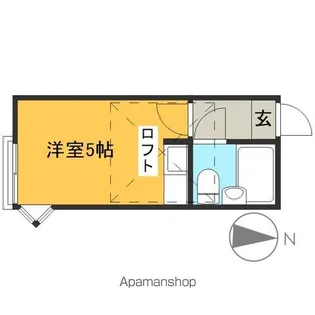 プラザ・ドゥ・パルフェ【2階】の間取り