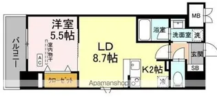 BULL HOUSE【4階】の間取り