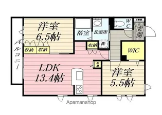 MAISON SOLEIL【1階】の間取り