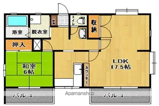 ドーブルハウスB【1階】の間取り