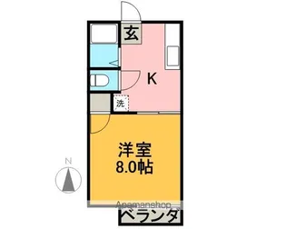 ラフォーレ旭【A202号室】の間取り