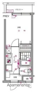 LUXS上板橋【2階】の間取り