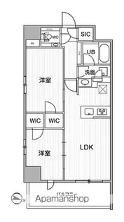 シーズンフラッツ新大塚【3階】の間取り