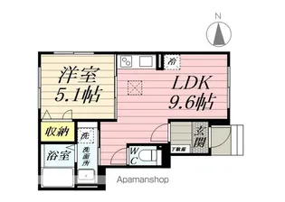 レトアール小山【1階】の間取り