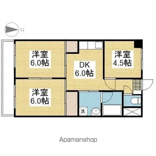 和泉パールハイツ【307.号室】の間取り