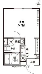レピュア王子神谷レジデンスⅡ【2階】の間取り