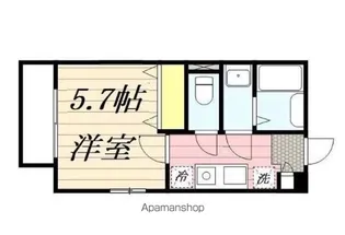 OUEST COURONNE【2階】の間取り