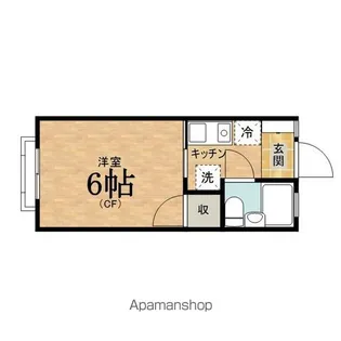 レジデンス芙蓉【1階】の間取り