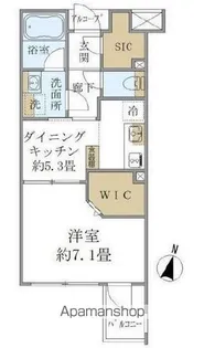 グローベル東高円寺レスティアーナ【308号室】の間取り