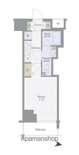 AZEST大山東【6階】の間取り