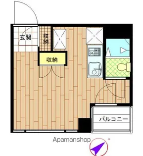 クロスロード大口【4階】の間取り