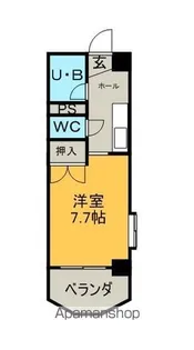 メゾン・ヴェルテ【4階】の間取り
