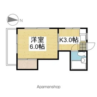 井上ハイツ(土橋町)【102.号室】の間取り