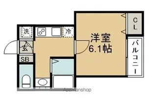 FOREAL宮城野原ステッラ【3階】の間取り