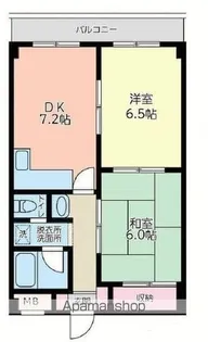 リバーサイド湘南【4階】の間取り