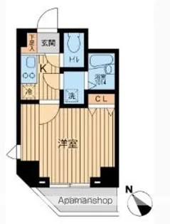 アーデン駒沢大学【8階】の間取り