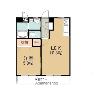 プレジール【2階】の間取り