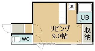 K−HOUSE【103号室】の間取り