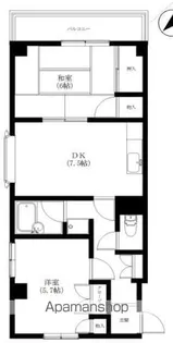 メイプルトンハウス【2階】の間取り