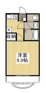 イリデU【106号室】の間取り
