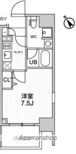 グランドコンシェルジュ浅草橋【3階】の間取り