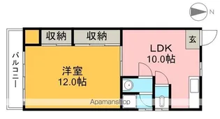 五常NO.1【3階】の間取り
