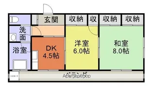 稲田ビル【301号室】の間取り