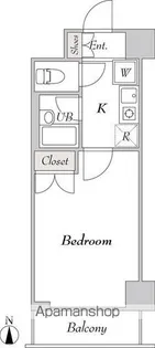 BLUROCK秋葉原【9階】の間取り