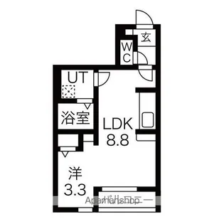 FORET LUMIERE【1階】の間取り
