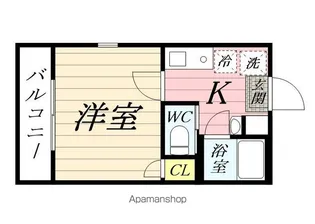 (仮称)平安町二丁目アパートメント【301号室】の間取り