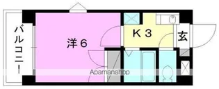 SELENE三番館【301号室】の間取り