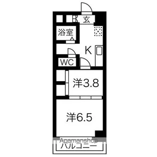 エス・コート【104号室】の間取り