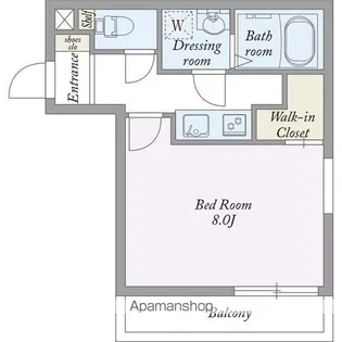 ティアラ本千葉【1階】の間取り