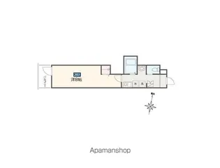 クラブレジデンス東青梅【2階】の間取り