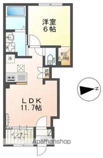 セラヴィ【1階】の間取り