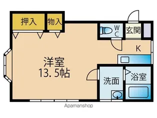 タチバナハイツ3【2階】の間取り