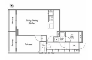 ACP RESIDENCE 新江古田【2階】の間取り