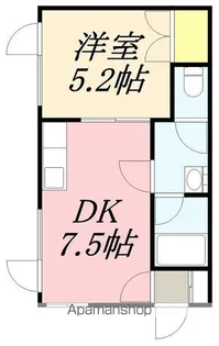 メイプルハイム美原【1階】の間取り