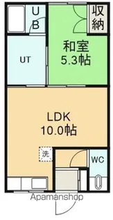 共和荘【2階】の間取り
