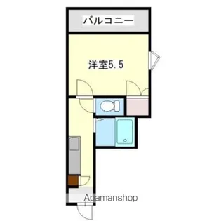 A.REK TENPOZAN【5階】の間取り