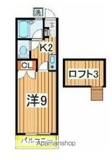 メゾンデシャルム逆井【2階】の間取り