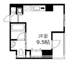 メゾン両国【507号室】の間取り