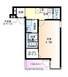フジパレス湊駅南【303号室】の間取り