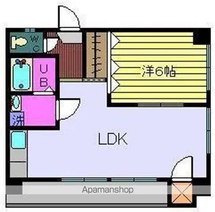 メゾン・カミフジ【401号室】の間取り