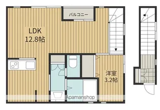 LE CHYPRE【2階】の間取り
