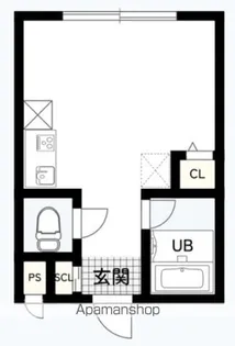 青云ハウス【3階】の間取り