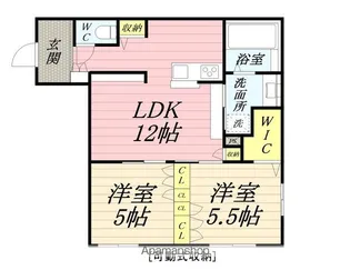 AVENIR M【1階】の間取り