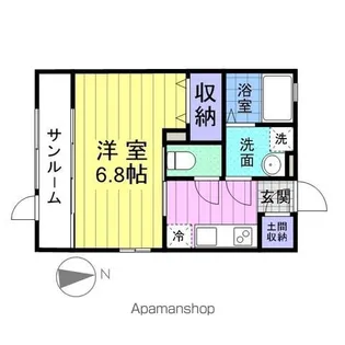 ベルティックⅡ【1階】の間取り