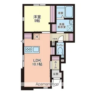 IL MIO CAMPOⅡ【1階】の間取り