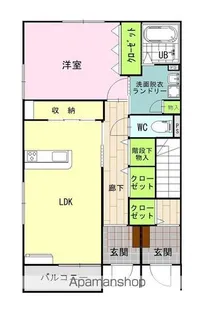 グリーンコート A棟【1階】の間取り